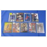 9 Numbered NBA Cards