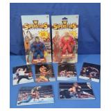 WWE Figurines incl Photos NIP