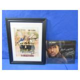 Autographed Garth Brooks Photo&Tombstone