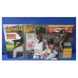 4 Autographed Pittsburgh  Pirates Magazines