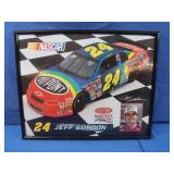 Jeff Gordon Framed Picture-16x20