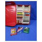 Assorted Sports Cards in Carry Case