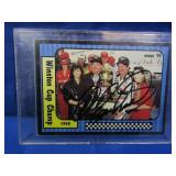 1991 Dale Earnhardt Winston Cup Champ Autographed