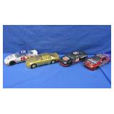 4 Nascar Collectible Cars