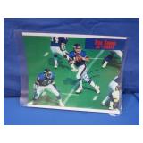 Phil Simms Autographed Color Action Photo