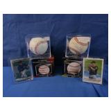 Autographed Baseballs-Po Yo Chen,Anthony Solomete