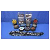 9 Commemorative hockey Pucks, NHL Network