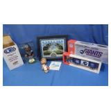 NFL Collectibles w/New York Giants Tractor