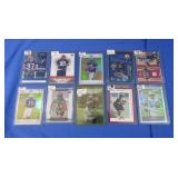 10 Numbered Football Cards