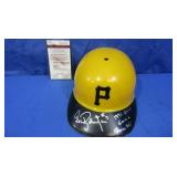 Pirates Batting Helmet Bob Robertson Autograph JSA