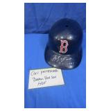 Boston Red Sox Autographed Batting Helmet-Carl