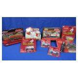 Multiple Coca-Cola Matchbox Collectibles