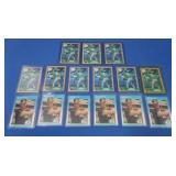 Assorted Baseball Cards in Top Loaders