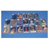 Assorted Basketball Cards in Top Loaders