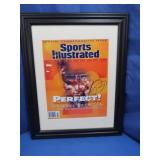 Tee Mortin Autographed 1998 SI Cover