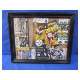 Framed Steelers Tickets