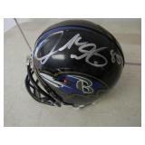 Baltimore Ravens Mini Helmet-Autographed Derrick