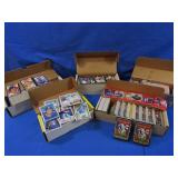 5 Boxes of Baseball&Hockey Cards incl. 12 Sealed