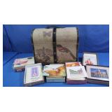 Decorative Trunk, Stationary Cards