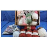 Yark Skeins, Knitting Needles