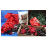 Velvet Bows, Snow Carpeting, Pine Cones&more