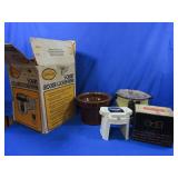 Sunbeam 5qt. Crocker,Cooker-Fryer,Vegomatic