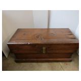 Antique Chest w/organizing Tray Inserts 33.5x15x15