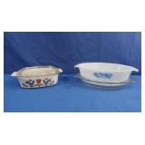 Anchor Hocking Cornflower Casserole,Corningware