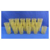 Vintage Spaghetti String Beverage Glasses