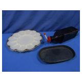 Milk Glass Egg Dish,Humming Bird Feeder