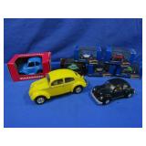 NIB Hotwheels Beetles,Ertl Beetle Sedan Bank