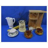 Pfaltzgraff Utensils Holder,Forks,Mugs&More