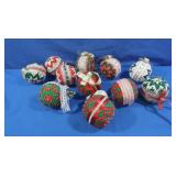 Quilted Ornament Bulbs