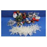Plastic Mistletoe,Vintage Decor
