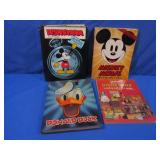 Book Lot-Disneyana-Donald Duck,MickeyMouse