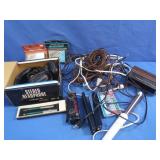 Vintage Stereo Headphones,Ext. Cords&more