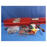 24" Tool racks w/Tags,Level,Tools