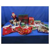 Christmas Lot-Vintage Plastic,Plastic RR