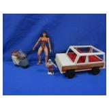 Vintage Toys-FP 1979 Sport SUV,Wonder Woman&more