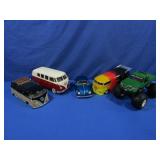 Hot Wheels VW Buses,Beetle, Ford Gtruck
