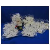 Snowflakes,Snowman&Mistletoe Bell