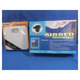 NIB Bathroom Scale,Queen Airbed
