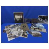 Vtg. Photograps,Autograph Books,Postcards,Canvas