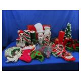 Handmade Yarn Crafted Christmas Decor