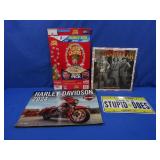 2024 Harley Davidson Calendar,Kelces Cereal Box,