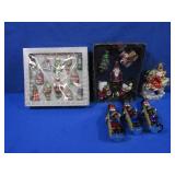 Glass&Plastic Ornaments-Kurt Adler, Poland&more