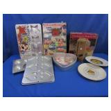 Baking Pans,Cookie Cutters,Decorative Plates