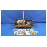 Longaberger Baskets-1, 1 w/liner