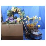 Large Hanging Lamp,Decorative Wreaths&more