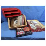 Leather Shelf Unit 13x5.5x12",Photo Albums&more